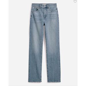 Madewell The Tall '90s Straight Jean in Rondell Wash: Crease Edition 25T